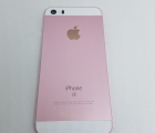 Крышка (корпус) Apple iPhone SE Rose Gold А-сток розовый - фото 2