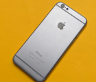 Крышка (корпус) Apple iPhone 6 Space Gray A-сток серый