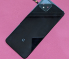 Кришка + скло камери Google Pixel 4 (А-сток) чорна оригінал