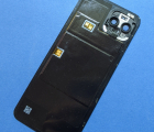 Крышка Google Pixel 4 со стеклом камеры чёрная B-сток - фото 2