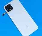 Крышка Google Pixel 4 со стеклом камеры белая А-сток