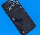 Крышка Google Pixel 4 со стеклом камеры белая А-сток - фото 2