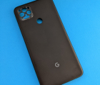Крышка (корпус) Google Pixel 4a 5g оригинал чёрный (B-сток)