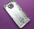 Крышка HTC One M9 серебро (А-сток) - фото 2