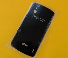 Крышка LG Google Nexus 4 чёрная новая - фото 2