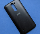 Крышка LG K7 2016 чёрная B-сток