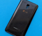Кришка LG Optimus F6 (B-сток) з антеною NFC темно-синя