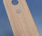 Крышка мод Motorola Moto Z2 Force дерево светлая (B-сток)