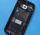 Крышка Motorola Moto E2 чёрная А-сток - фото 2