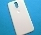 Крышка Motorola Moto G4 Plus белая А-сток