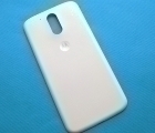 Крышка Motorola Moto G4 белая А-сток