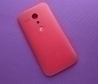 Крышка Motorola Moto G красная