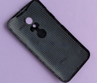 Кришка Motorola Moto X чорна кевлар (А-сток) - фото 2