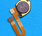 Сканер відбитку шлейф Motorola Moto G30 бузковий колір