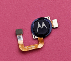 Сканер відбитку пальця шлейф Motorola Moto G Power (2020) синій