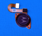 Сканер відбитку пальця шлейф Motorola Moto G 5g бузковий