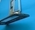 Рамка корпуса Samsung Galaxy S7 Edge серая (А-сток) - фото 2