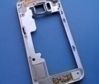Рамка корпуса Samsung Galaxy S6 Edge серебро