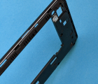 Корпус рамка боковая LG X Power А-сток чёрная - фото 3