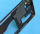 Рамка боковая часть корпуса Samsung Galaxy A51 чёрная prism crush black (А-сток) антенны сети - фото 4