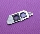 Стекло на камеру LG V30 серебро - фото 2