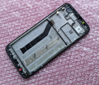 Дисплей (екран) Motorola Moto G7 Power оригінал в рамці чорний (А-сток) - фото 2