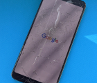 Дисплей (экран) Google Pixel 3 стекло треснутое под переклейку
