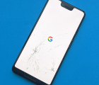 Дисплей (экран) Google Pixel 3 XL стекло треснутое, под переклейку
