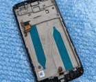 Дисплей (екран) Motorola Moto E4 Plus США версія оригінал в рамці чорний новий - фото 2