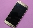 Дисплей (экран) Samsung Galaxy S6 g920v золотой С-сток - фото 2