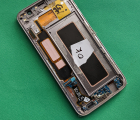 Дисплей (экран) Samsung Galaxy S7 Edge под восстановление (стекло в трещинах) - фото 2