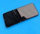 Дисплей (екран) в рамці Xiaomi Redmi 8a чорний оригінал (C-сток) подряпини