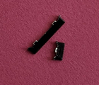 Кнопки бокові металічні Motorola Edge Plus чорний колір