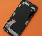 Средняя часть корпуса Motorola Moto G Stylus (2020) рамка боковая (C-сток) чёрная - фото 2