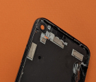 Средняя часть корпуса Motorola Moto G Stylus (2020) рамка боковая (C-сток) чёрная - фото 3