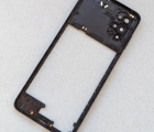 Рамка бокова + стекла камер Motorola Moto G22 сіра (B-сток) - фото 2