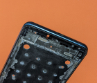 Рамка корпуса боковая Motorola One Hyper синяя А-сток - фото 3