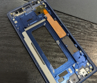 Рамка корпусу бокова Samsung Galaxy Note 9 n960f синя оригінал (B-сток) Ocean Blue