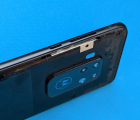 Рамка бокова корпусна + скло камери Motorola One Zoom чорна (А-сток) - фото 3