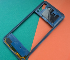 Thumb Side Frame Samsung Galaxy A50 Blue B Stock