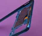 Рамка корпуса Samsung Galaxy A7 A750f (2018) синяя А-сток - фото 5