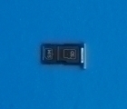 Сим лоток Motorola Droid Turbo 2 / Moto X Force серебристый - изображение 3