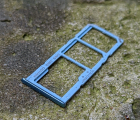 Сім лоток Samsung Galaxy A51 Prism Crush Blue оригінал з розборки голубий - фото 2