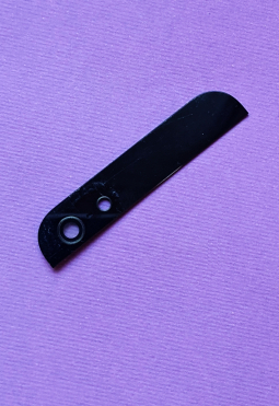 Керамічна панель Apple iPhone 5 5g верхня скляна камери чорного кольору
