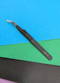 Tweezers Staright Esd 15
