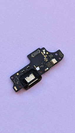 Порт USB Type-C плата нижня Motorola Moto E7 оригінал з розборки