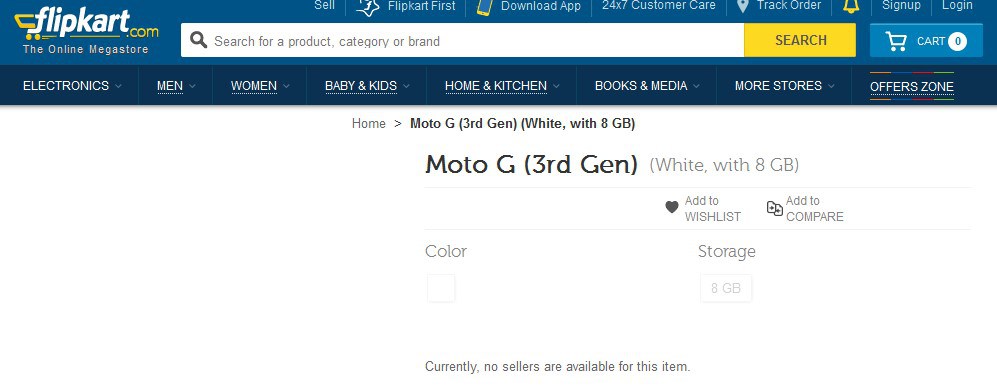 Moto G 3rd Gen